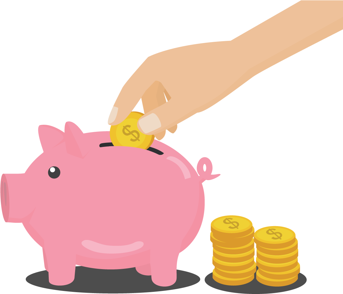 Money Piggy Bank - Piggy Bank Png (1200x1200)