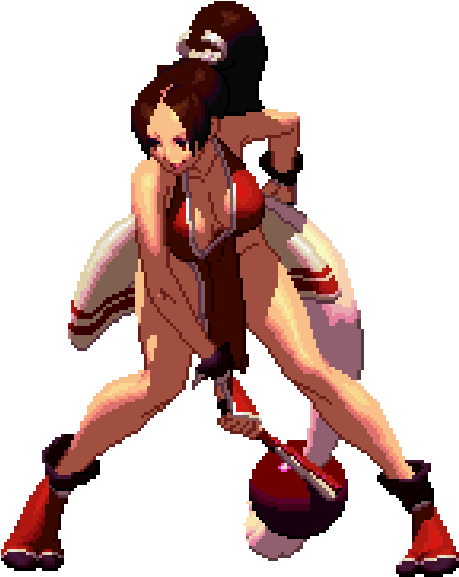 Sure I Won't Let You Hang Out To Dry - Kof 13 Mai Shiranui (500x621)