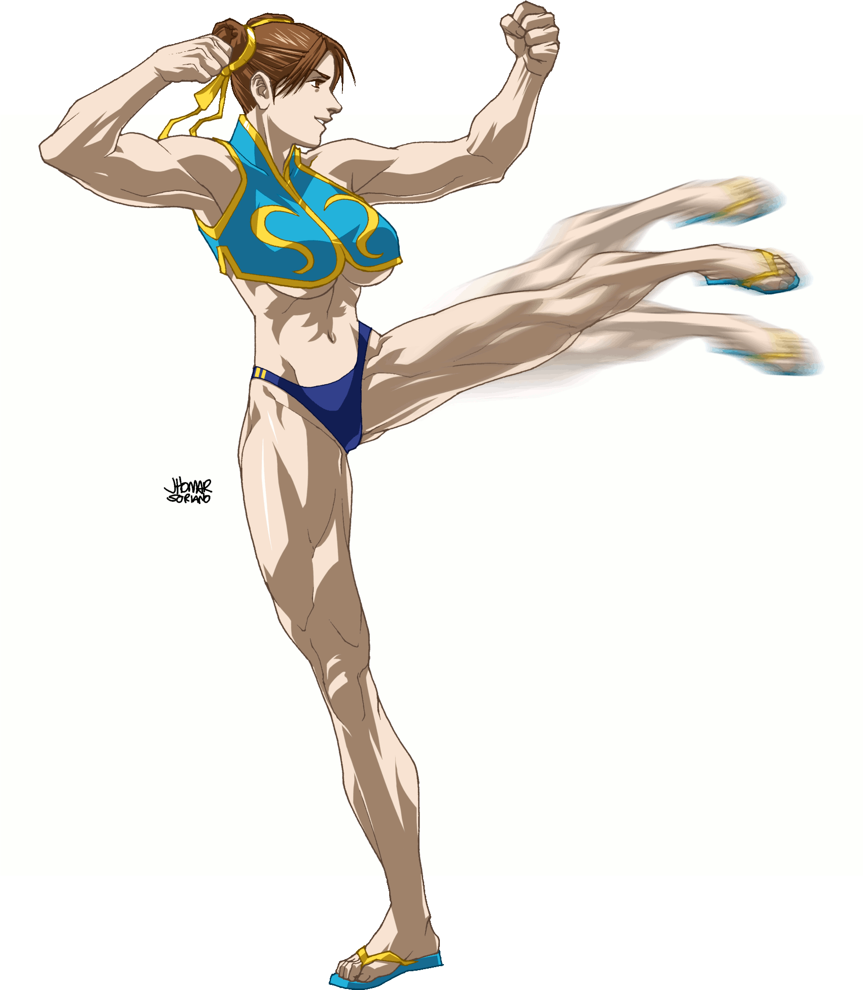 Chun Li For Leg Day - Chun Li (1700x2100)