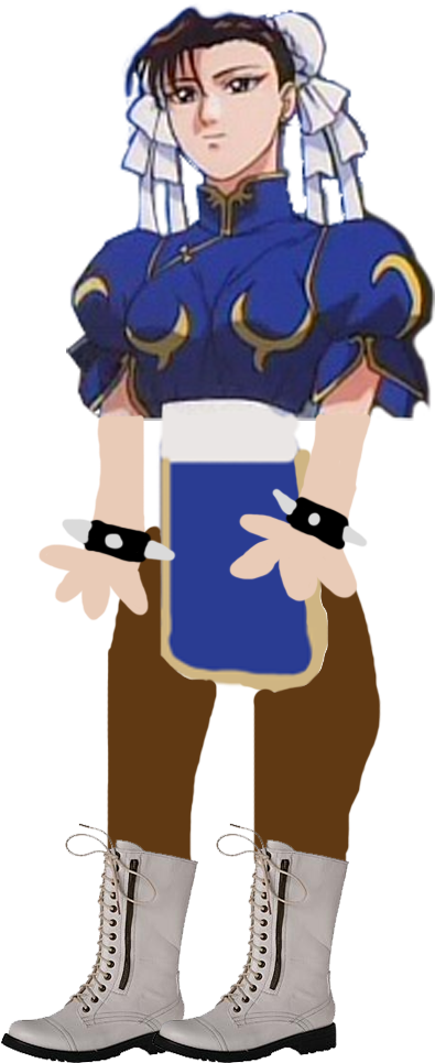 Chun-li Hd - Chun-li (425x971)