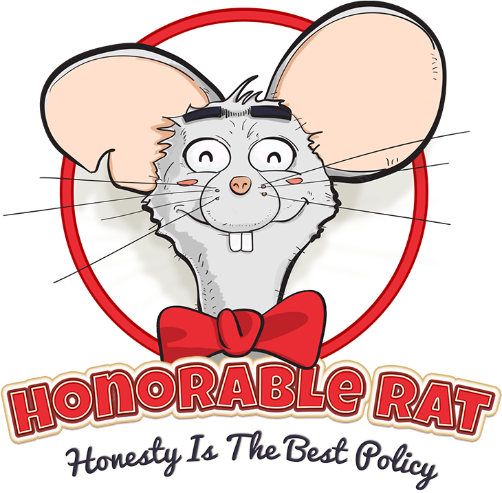 Honorable Rat - Cartoon (951x886)