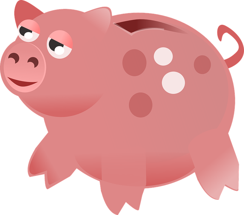 Piggy Bank Clip Art At Vector Clip Art Online Royalty - Piggybank Png (817x720)