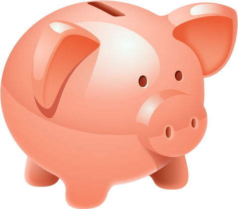 Piggy Bank Vector Png - Coupon (512x512)