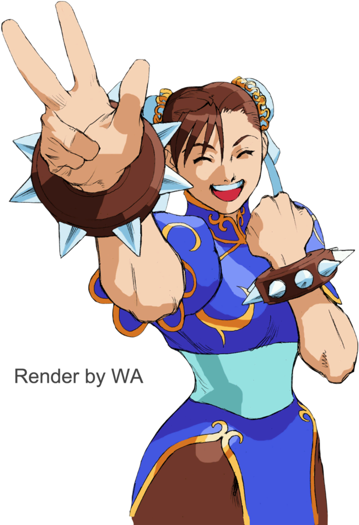 Street Fighter Ii - Chun Li Marvel Vs Capcom (755x1059)