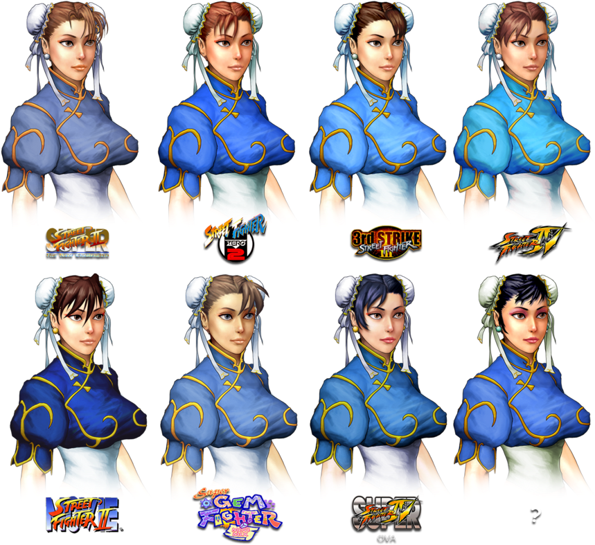 Admirable Chun Li Hairstyle Evolution By Barakkka On - Admirable Chun Li Hairstyle Evolution By Barakkka On (900x795)