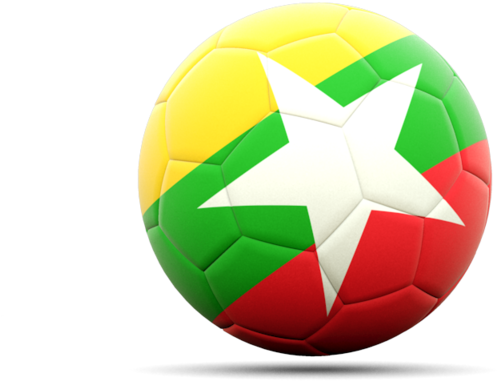 Illustration Of Flag Of Myanmar - Burkina Faso National Football Team (640x480)