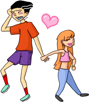 Double Dee And Sarah A - Ed, Edd N Eddy - (333x365) Png Clipart Download. 