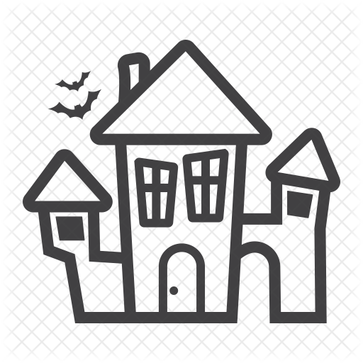 Haunted House Icon - House (512x512)