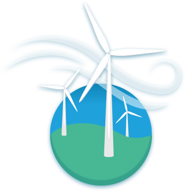 Windmill Green Energy Windmill Green Energy - Emblem (380x395)