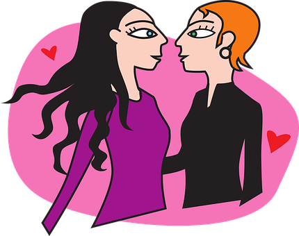 Right, Gay, Women, Woman, Love, In Love - Clip Art Gay Women (1024x808)