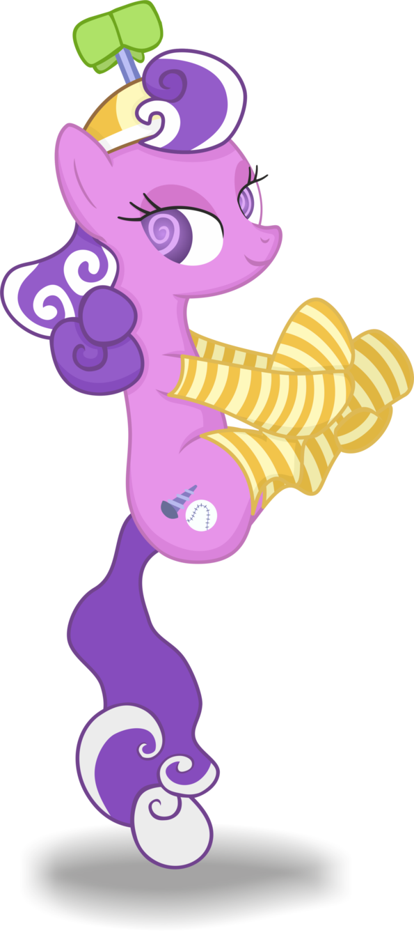 Generation 4 Leopurofriki Multi-colored Hair Pink Body - Screwball Mlp (595x1342)