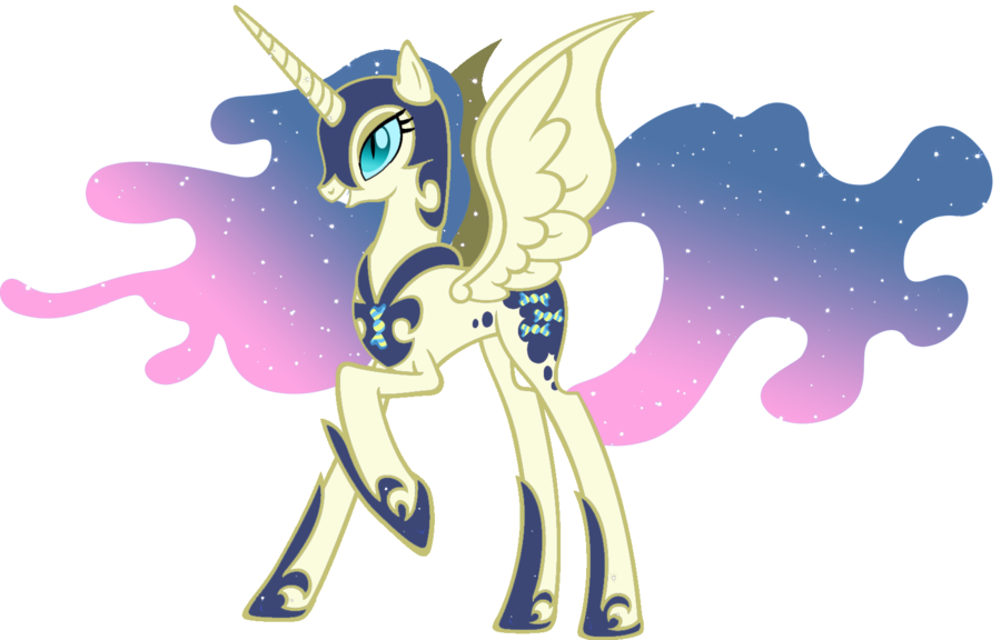 Nightmare Moon With Bon Bon's Colors And Cutie Mark - My Little Pony Nightmare Moon Cutie Mark (900x576)
