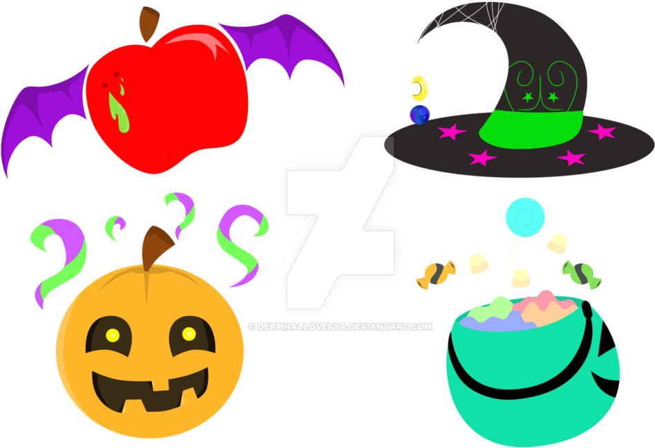 Halloween Cutiemark Adopts Baby Discord And Fluttershy - Halloween Cutiemark Adopts Baby Discord And Fluttershy (1024x722)