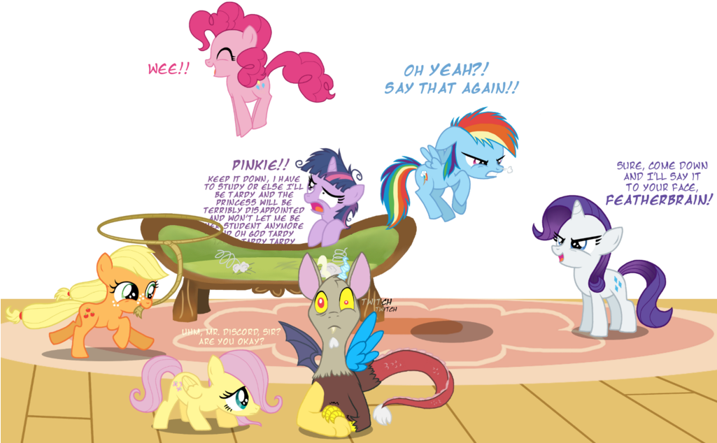 Oh Yeah 5ay That Again Wee Inkie Sure, Come - Mlp Babysitting Base (1024x696)