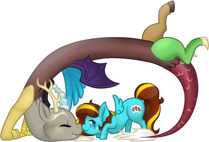 Mlp Chibi Kp X Discord By Dedonnerwolke - Discord Mlp (719x507)