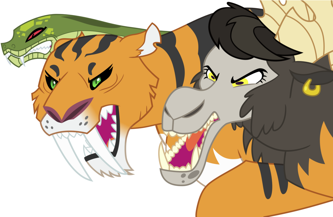 Mythilas, Chimera, Chimera Sisters, Multiple Heads, - Chimera (1280x720)