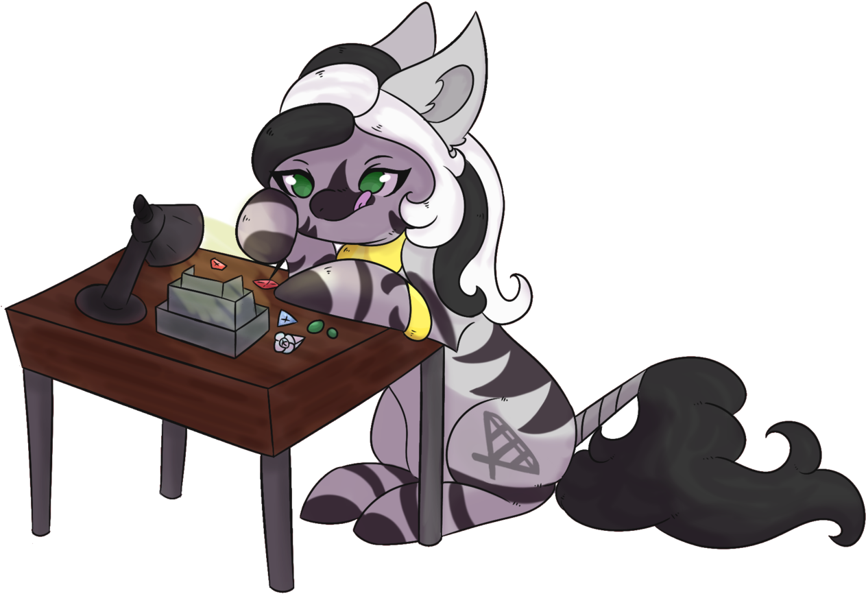 Chimera-tea, Female, Jewelry, Lamp, Necklace, Oc, Oc - Cartoon (1280x909)