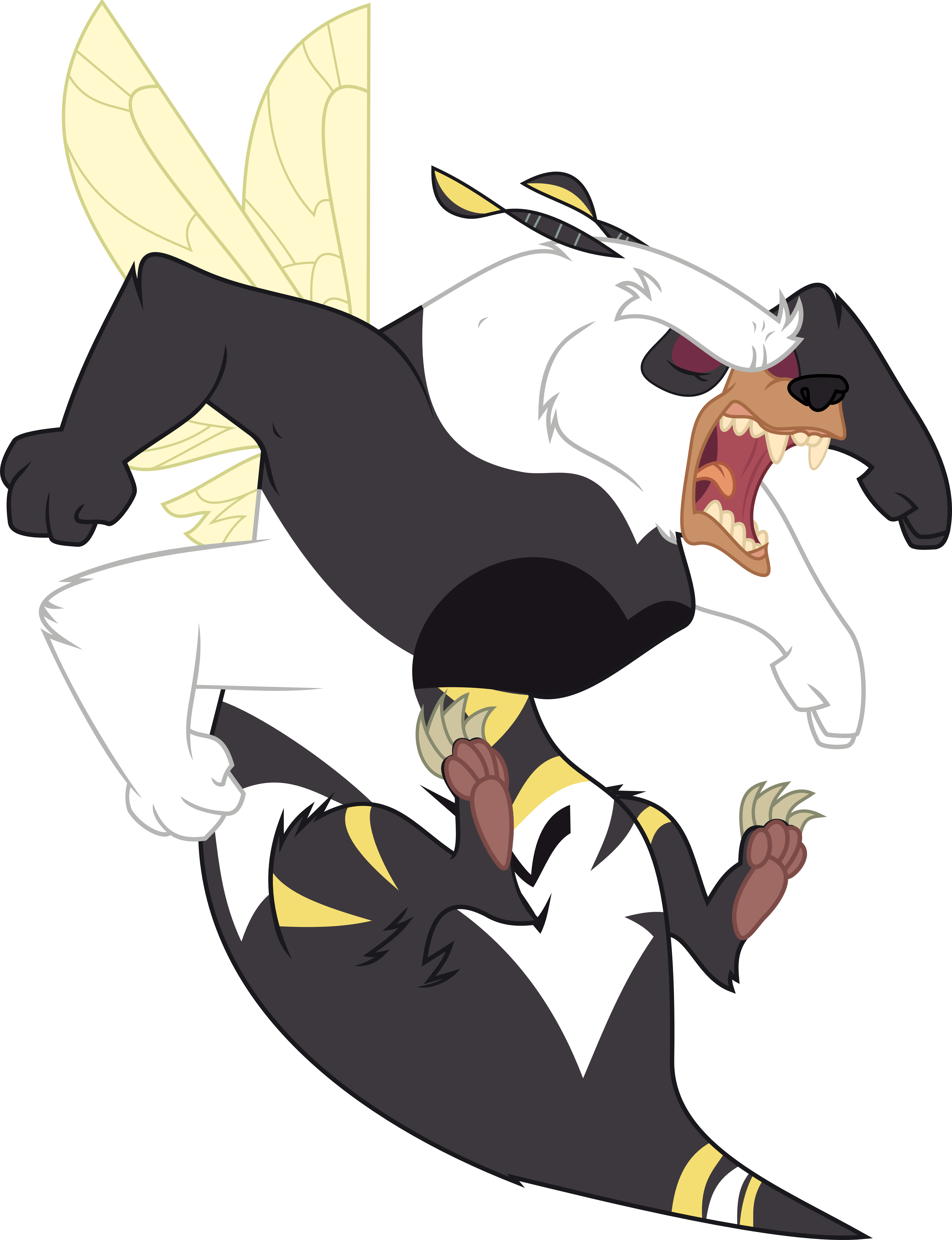 Anonimowybrony [mlp] Bugbear Vector By Anonimowybrony - My Little Pony Bugbear (4300x5600)