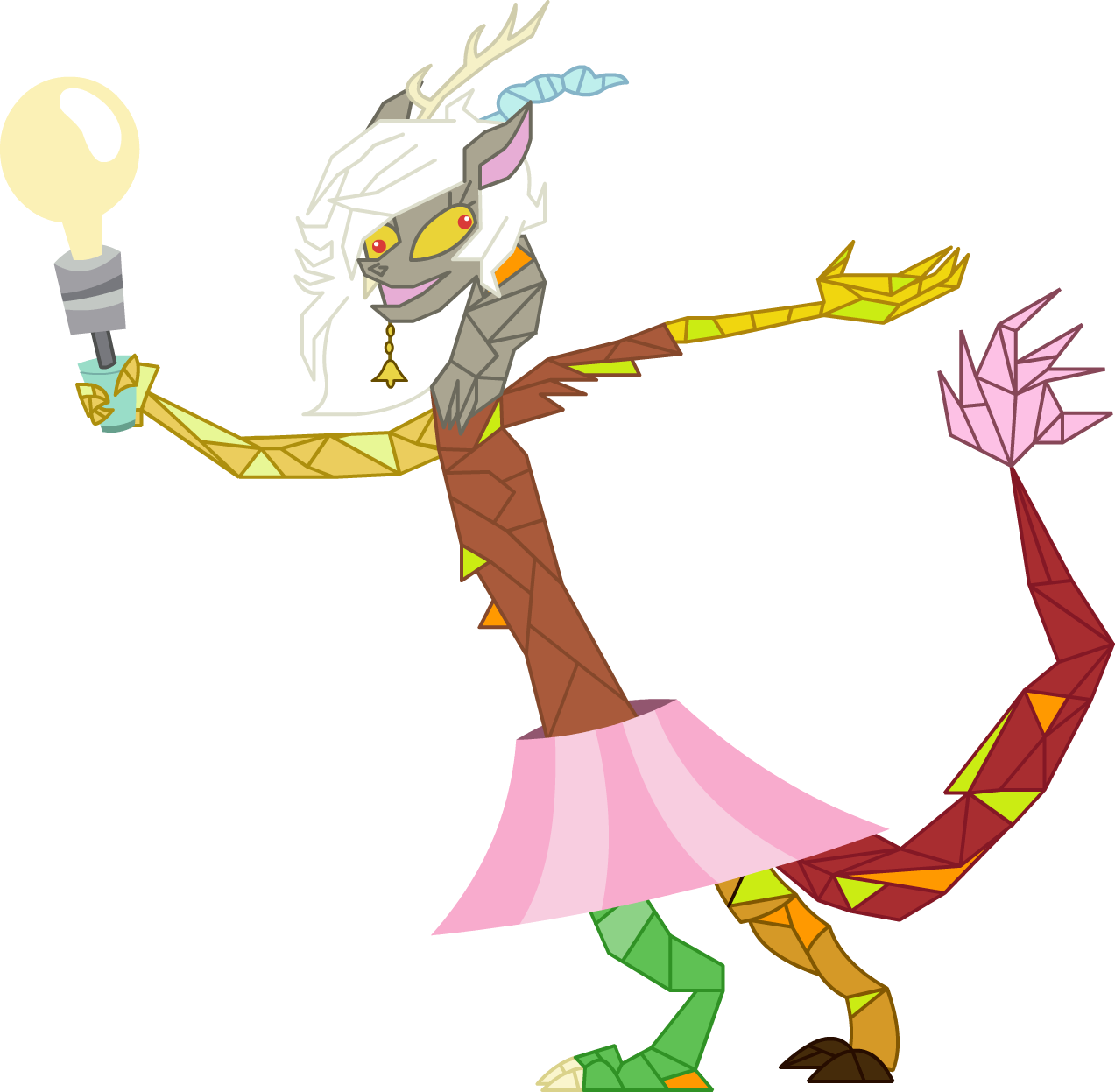 Drewsenr, Discord, Discord Lamp, Eris, Lamp, Lightbulb, - Eris My Little Pony (1273x1247)