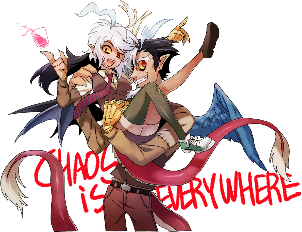 Pinkie Pie Applejack Pony Anime Cartoon Fictional Character - Discord X Reader Lemon (1209x952)