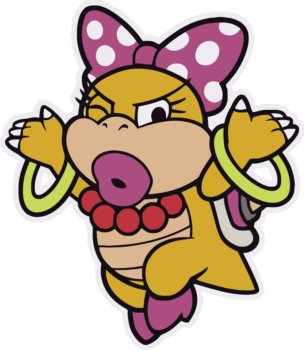 Awwarad On Me I Need To Start My Essay Also Me Traces - Wendy Paper Mario Color Splash (1042x1200)