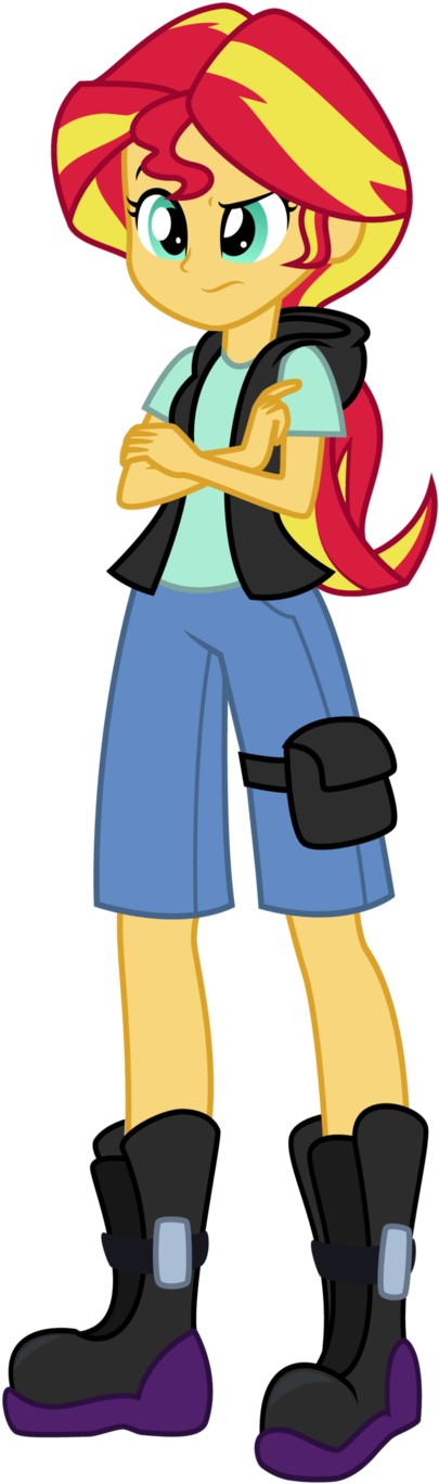 View Collection - Sunset Shimmer Pony Tail (535x1492)