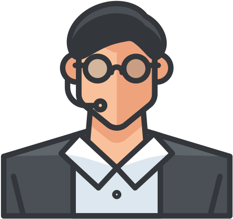 Customer, Service, Agent, Support, Person Icon - Agent Icon Png (512x512)