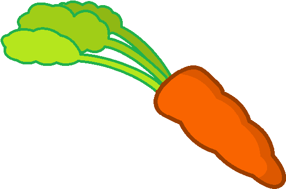 Elemental Clipart Carrot - Inanimations (565x375)