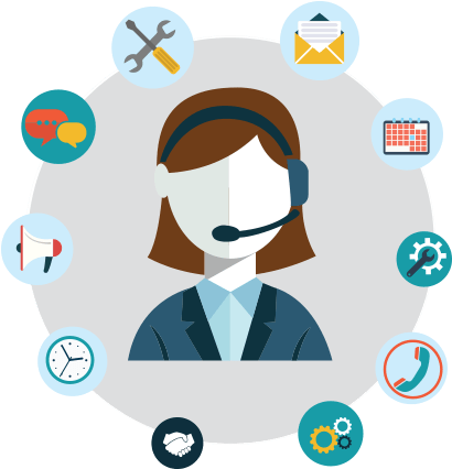 Exceptional Customer Service - After Sales Service Icon (500x425)