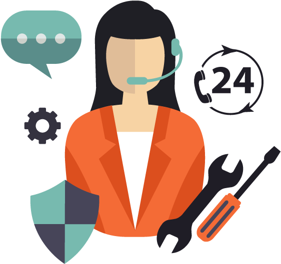 Customer Support Daproim Africa Rh Daproim Com Service - Servicio Al Cliente Gif (700x633)