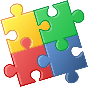 Puzzlepieces - Puzzle Pieces Transparent Background (417x417)