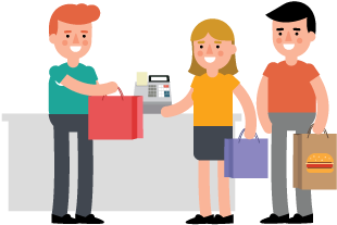 We Help Our Clients Do Customer Service Better - Cartoon (600x400)