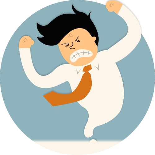 Feedback Clipart Customer Service Retail - Complaint Cartoon Png (500x500)