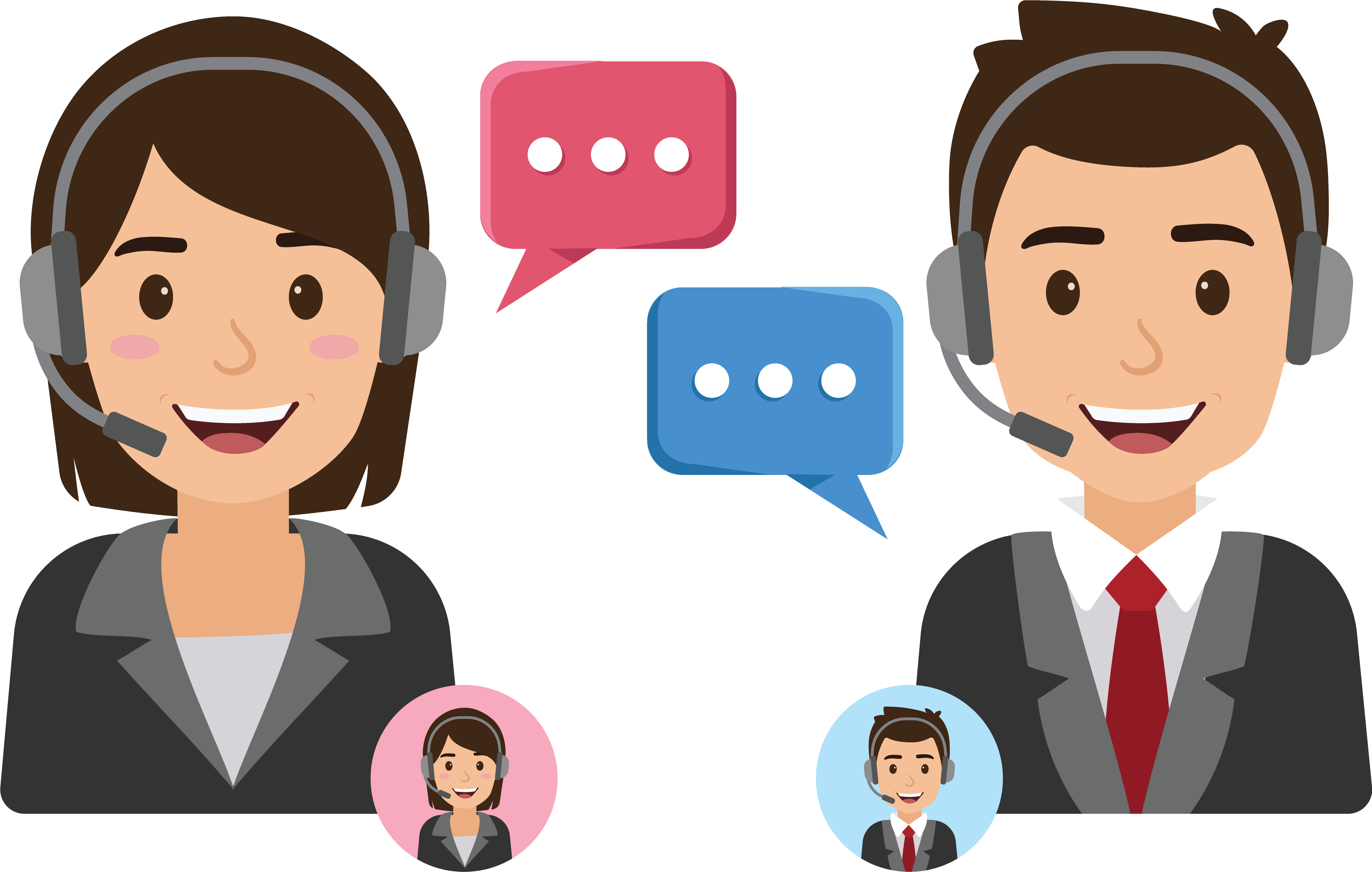 Customer Service Call Centre Icon - Call Center Icon Free (4558x2925)