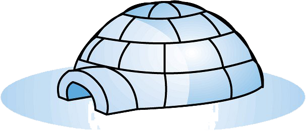 Download Png Image Report - Igloo Clipart (607x266)
