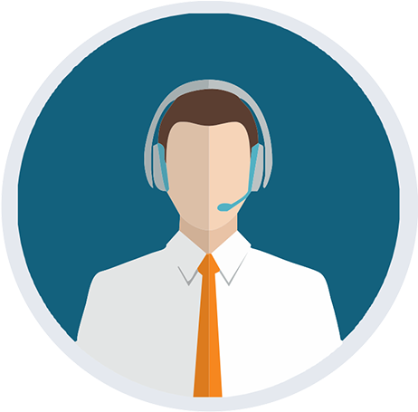 Request For A Support Call - Customer Service Flat Icon (512x512)