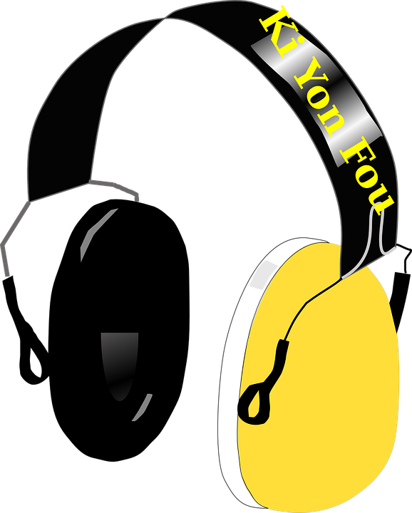 Headphones Clipart Music Headphone - Noise Cancelling Headphones Clipart (1542x1920)