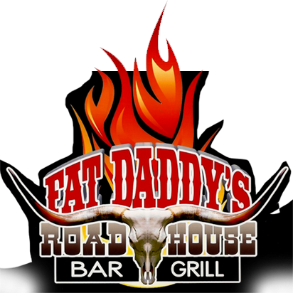 Fat Daddy's Road House Bar & Grill - Road House Restaurants Logos (412x412)