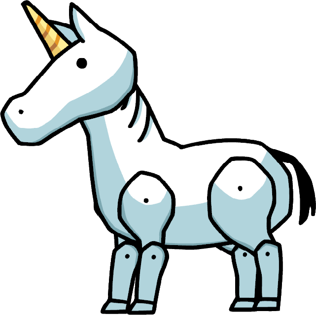 Unicorn - Scribblenauts Horse (641x640)