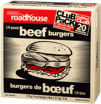 Roadhouse Beef Burgers 1/4lb - Roadhouse (374x374)