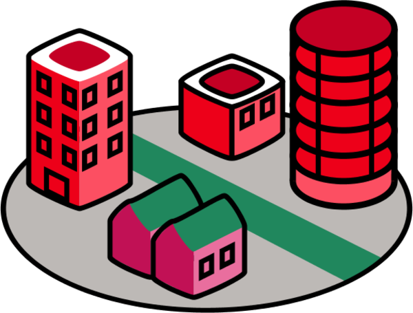 City Clipart Vector Clip Art - Clip Art (600x455)