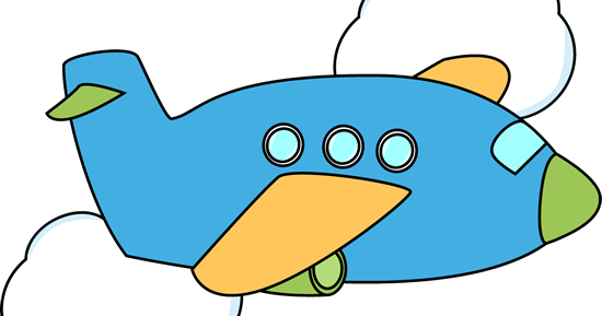 Plane Clipart Pollution - Airplane Clipart (550x289)