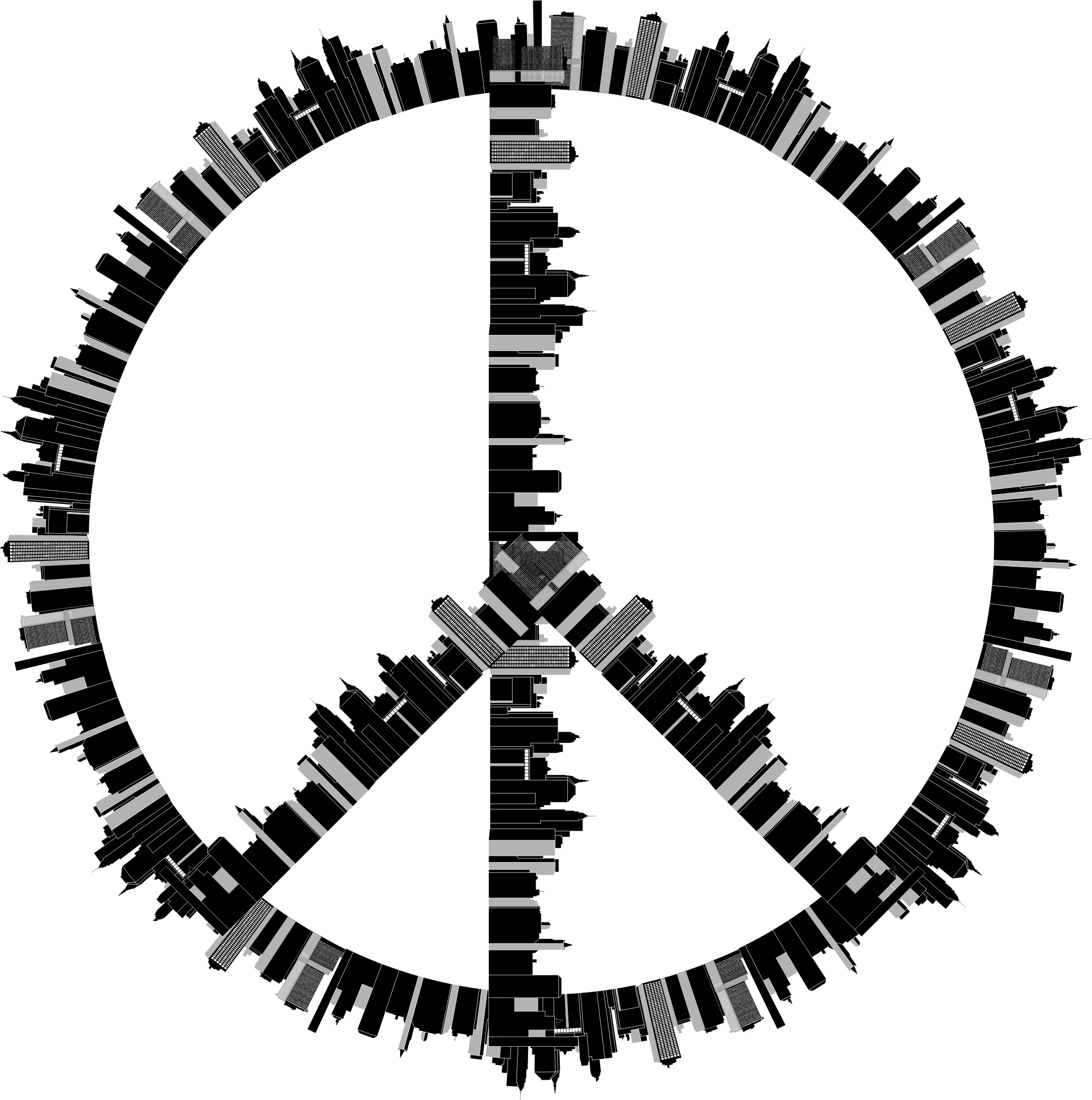 Big Image - Peace Logo (2298x2316)