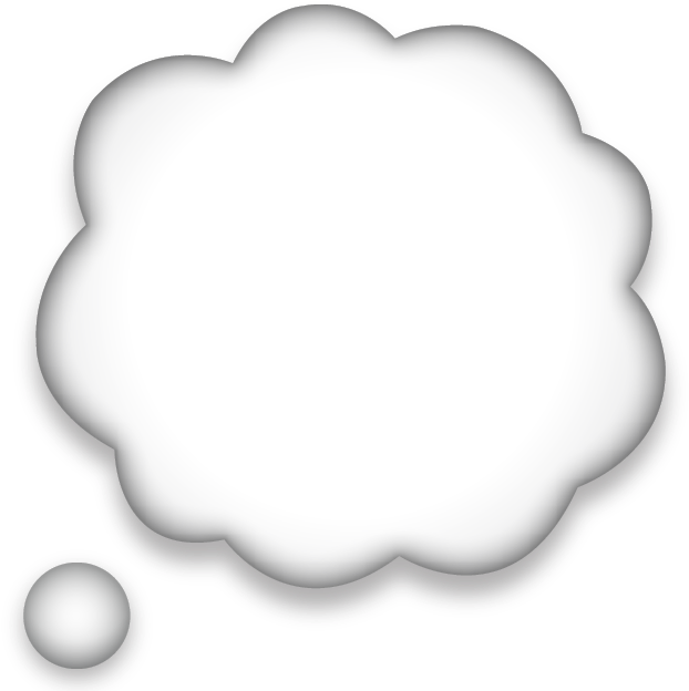 Thought Speech Bubble Emoji - Thinking Bubble Emoji Png (640x640)