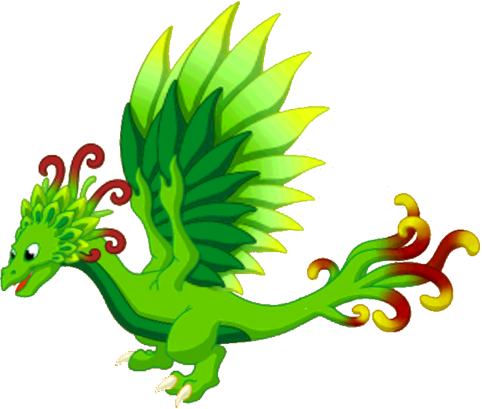 Plant Dragon - Elder Fire Dragon Dragonvale (703x597)