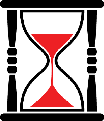 Hourglass Clipart Clip Art - Hourglass Clip Art (343x399)