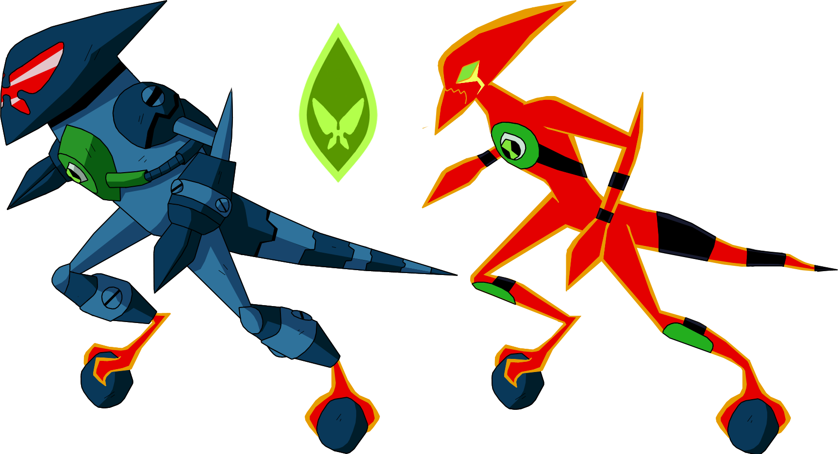 Xlrg By Rizegreymon22 Biomnitrix Unleashed - Ben 10 Omniverse Xlrg (1727x936)