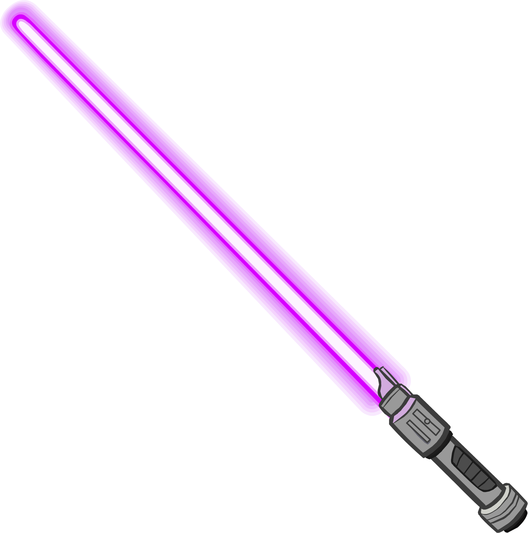 Purple Clipart Light Saber - Yonex Badminton Racquet Purple (1694x1709)