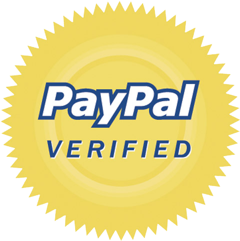 Our Website Is Secured With 256 Bit Ssl Certificates - Paypal Verified Badge Png (534x534)