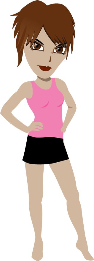Manga Style Illustration - Manga (334x900)